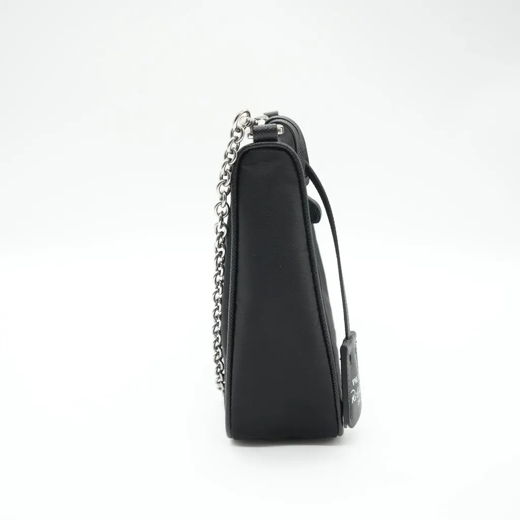 Prada Re-Edition 2005 Re-Nylon Bag Black Black Polyamide Very good - Box View