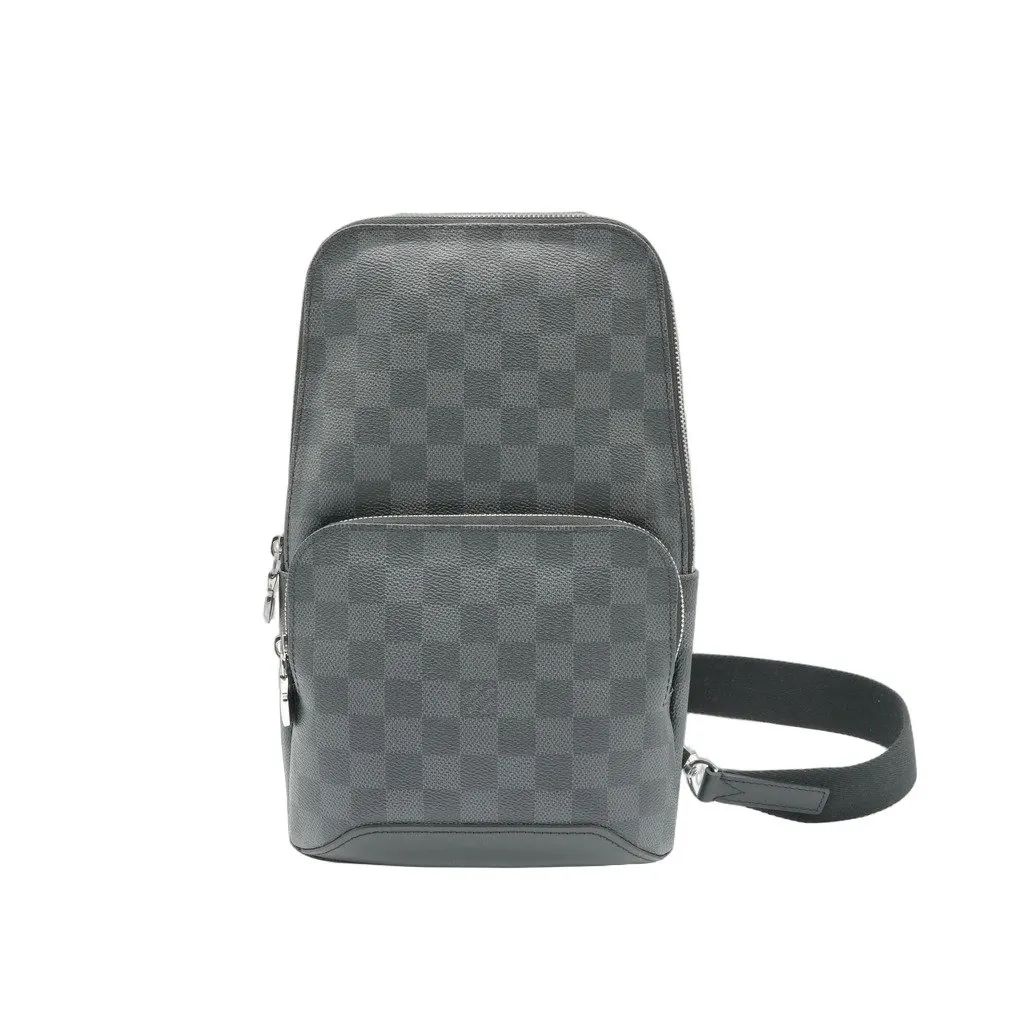 Louis Vuitton Avenue Slingbag Damier Graphite Black