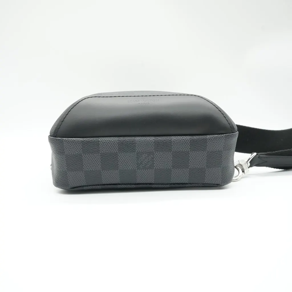 Louis Vuitton Avenue Slingbag Damier Graphite Black Black Canvas Very good - Inside View
