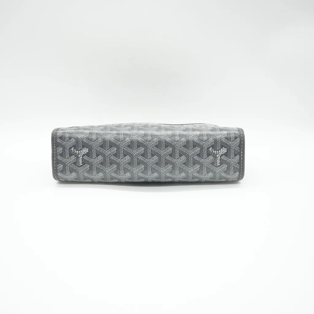 Goyard Jouvence MM Toiletry Bag Grey Canvas Good - Inside View