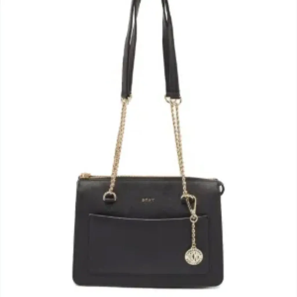 DKNY Black Small DkNY Black Leather Very good - Front View