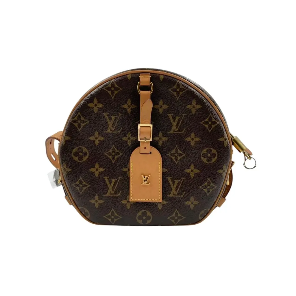 Louis Vuitton Boite Chapeau Souple Brown Leather Good - Inside View