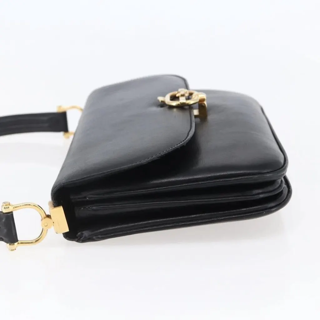 Celine Shoulder bag Black Leather Good - Box View