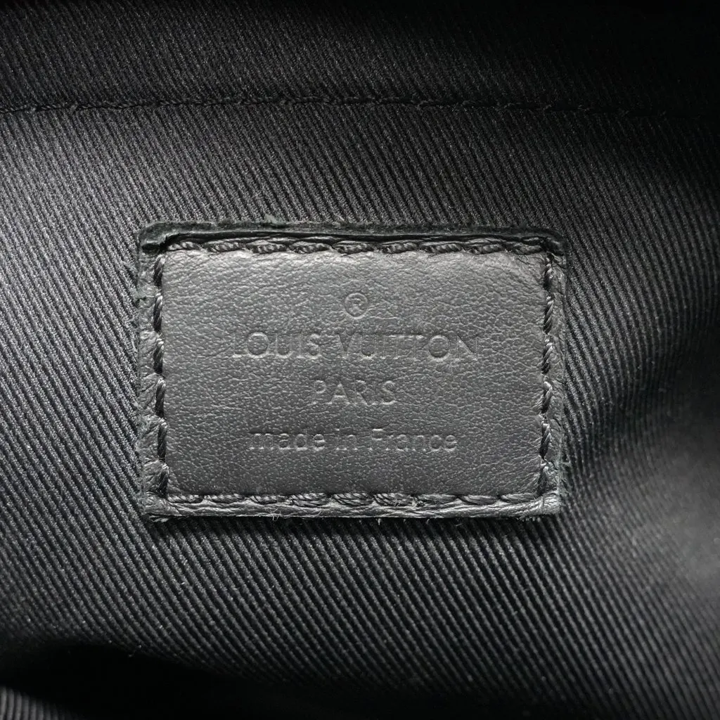 Louis Vuitton S Lock Messenger Black Black Leather Good - Box View