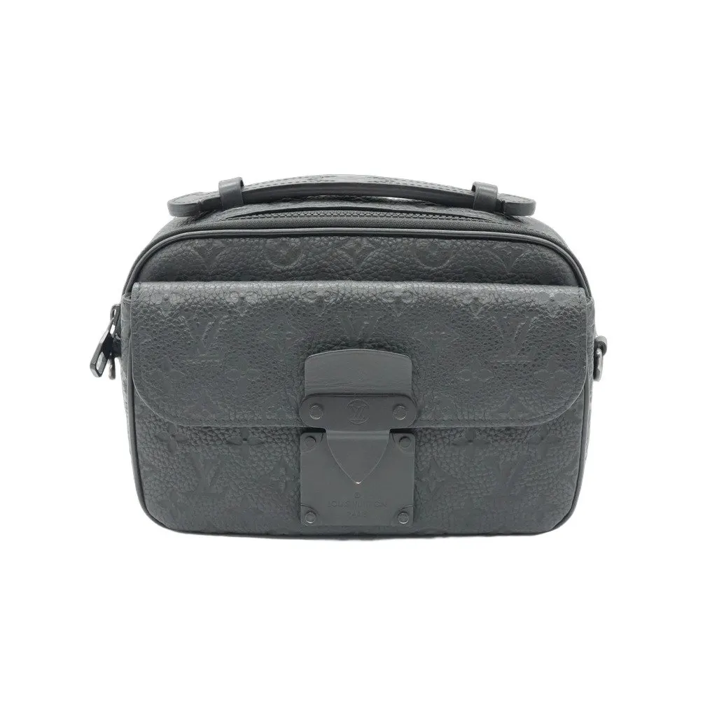 Louis Vuitton S Lock Messenger Black