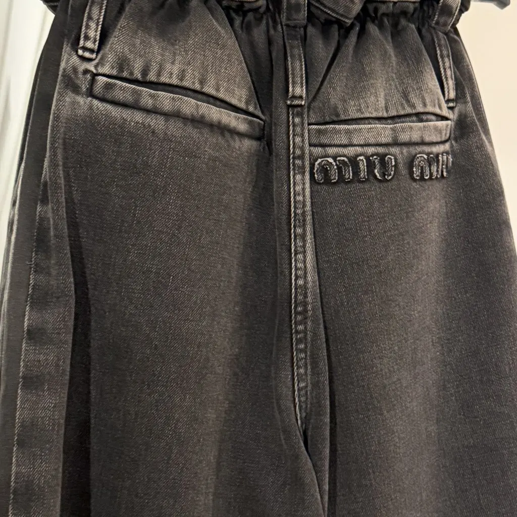 Miu Miu Miu Miu Jeans Size Xs-s Black Denim Very good - Inside View
