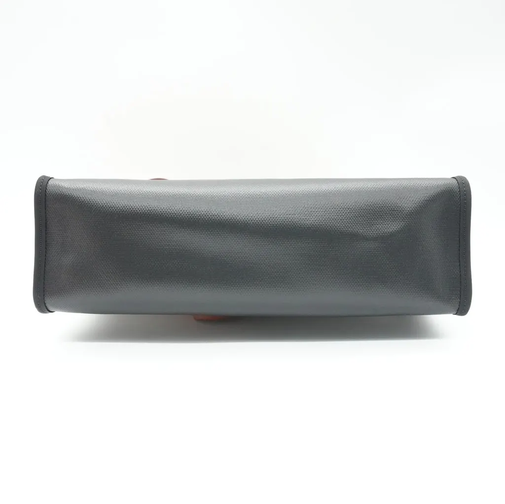 Hermès Herbag Zip 31 Black and Brown H Berline Canvas Palladium HW Stamp:W(2024) Black Canvas Good - Inside View