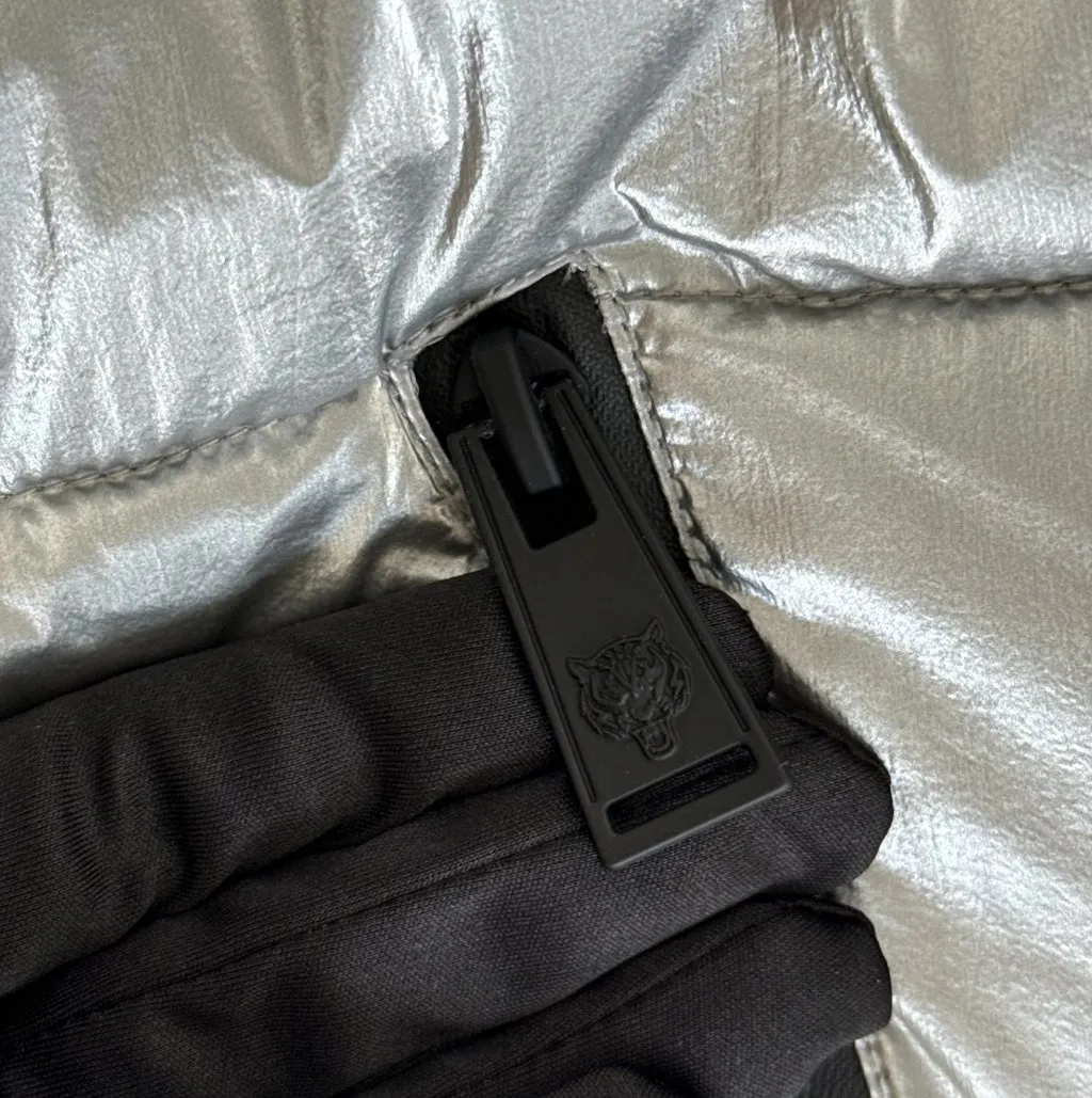 Philipp Plein Philippine Plein Sport Nylon Crease Vest Metallic Polyester Never worn - Box View
