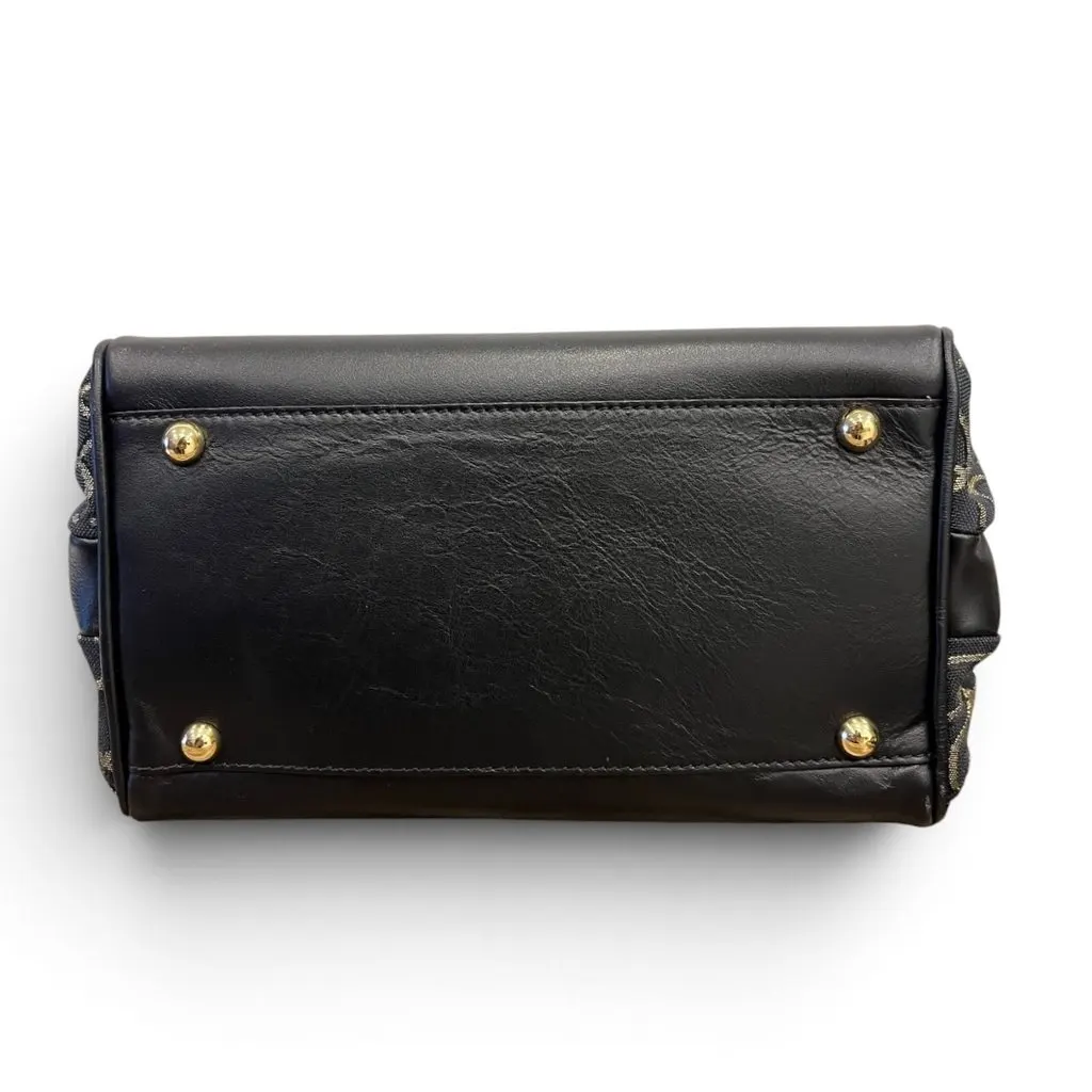Braccialini Iris Orsetto Black Leather Never worn - Inside View