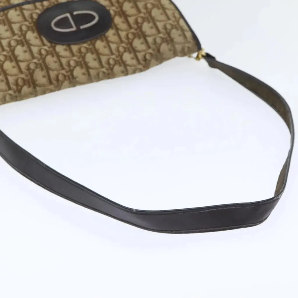 Dior Shoulder Bag Beige Canvas Good - Box View