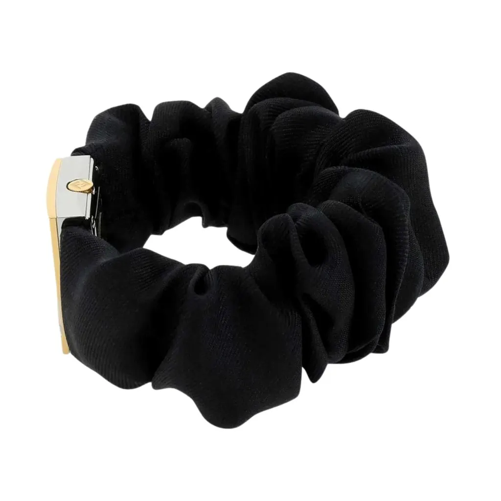 Fendi Fendimania Baguette Black Nylon Timepiece Watch Black Never worn - Box View