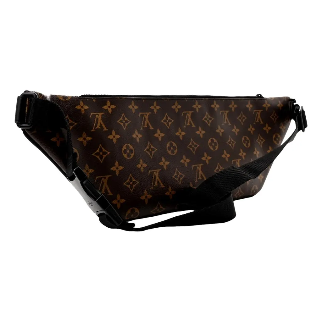 Louis Vuitton Louis Vuitton Monogram Macassar Christopher Bumbag Brown Canvas Good - Back View