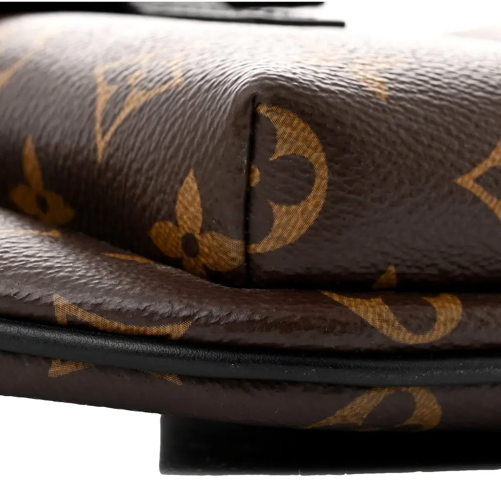 Louis Vuitton Louis Vuitton Monogram Macassar Christopher Bumbag Brown Canvas Good - Model View