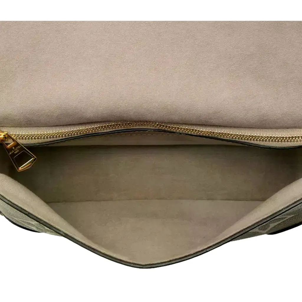 Louis Vuitton Diane Beige Monogram Empreinte Leather Crossbody Bag Beige Leather Good - Box View