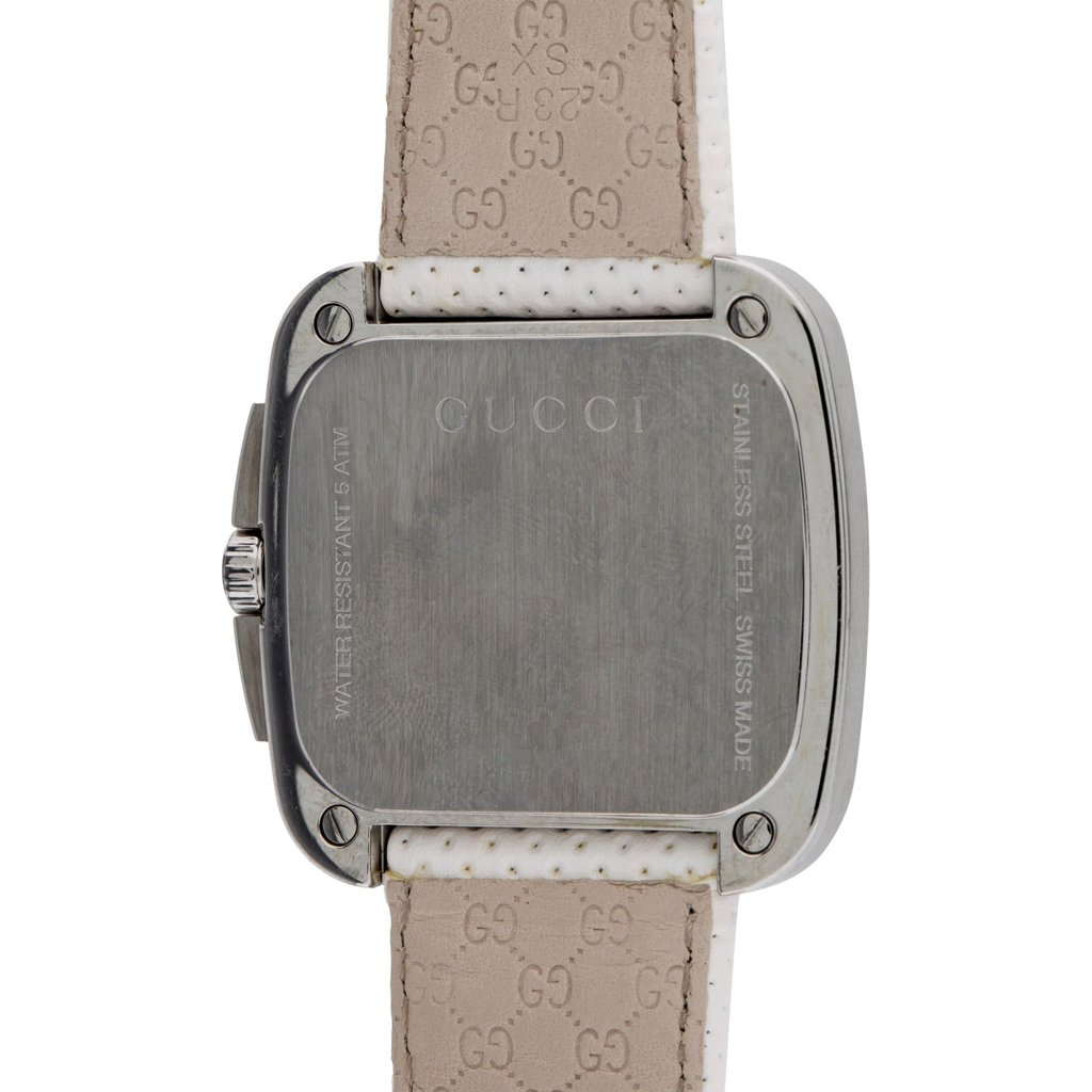 稼働品 Gucci Coupe 131.3 Gucci Coupe Watch YA131303 White Dial | Libas Collective