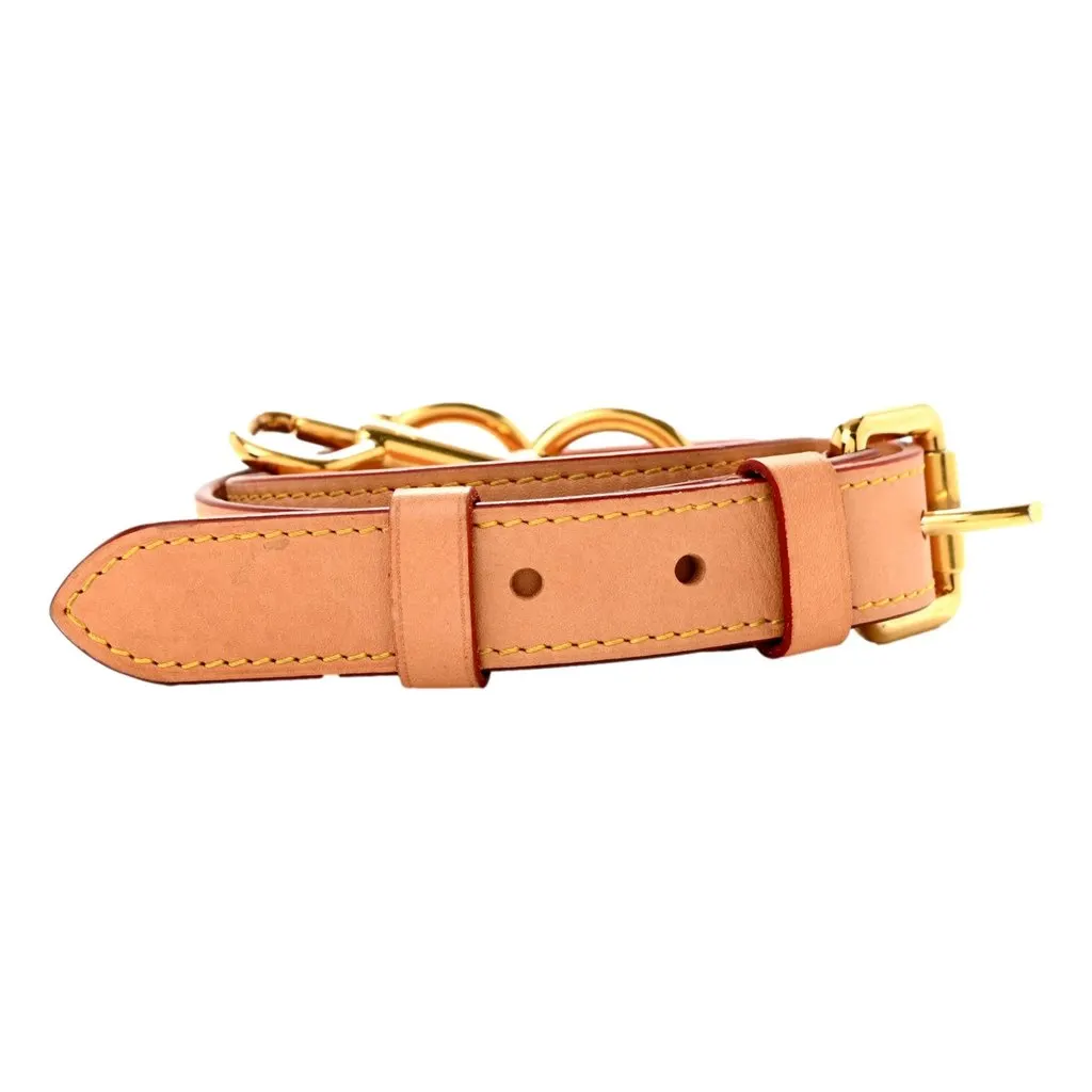 Louis Vuitton Detachable 25mm Vachetta Leather Shoulder Strap Accessory Brown Leather Good - Inside View
