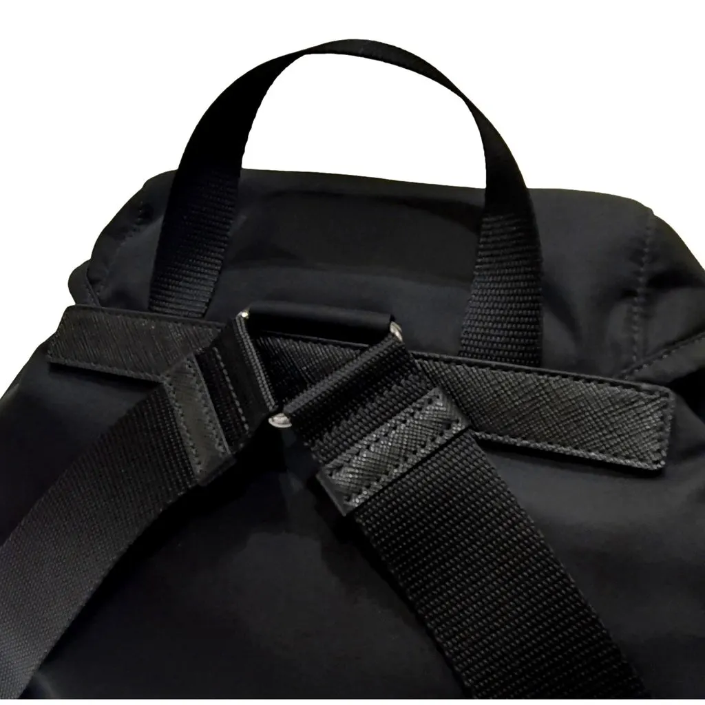 Prada Re-Nylon Black Drawstring Small Rucksack Backpack Black Never worn - Box View
