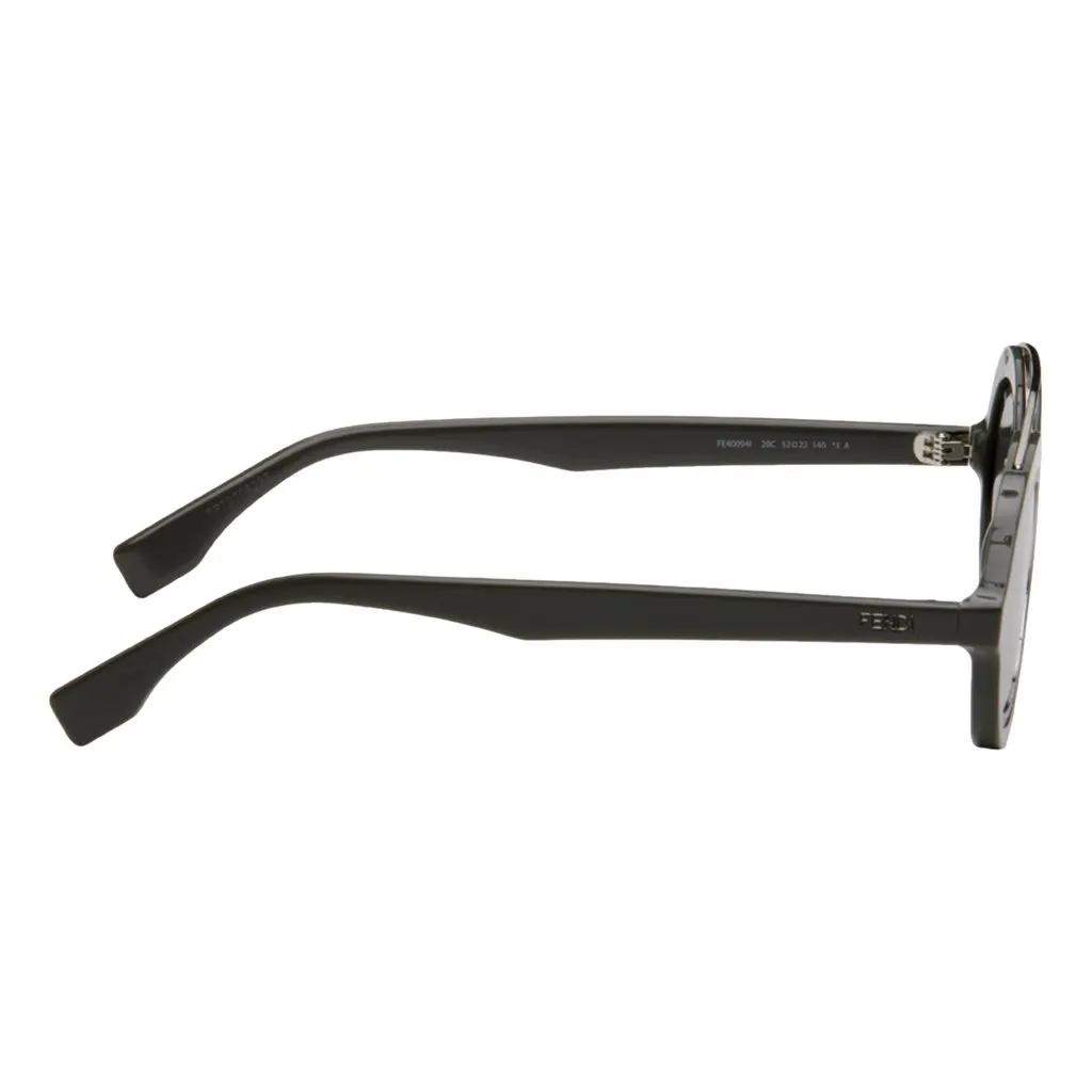 Fendi FF Mens Sunglasses Grey and Palladio Silver Grey Never worn - Back View