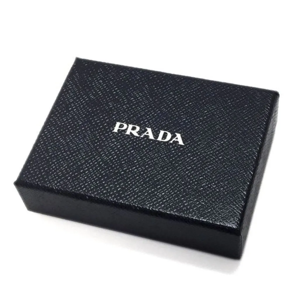 Prada Teddy Bear Cotton Mohair Bag Charm in Black Pink White Cotton Never worn - Inside View