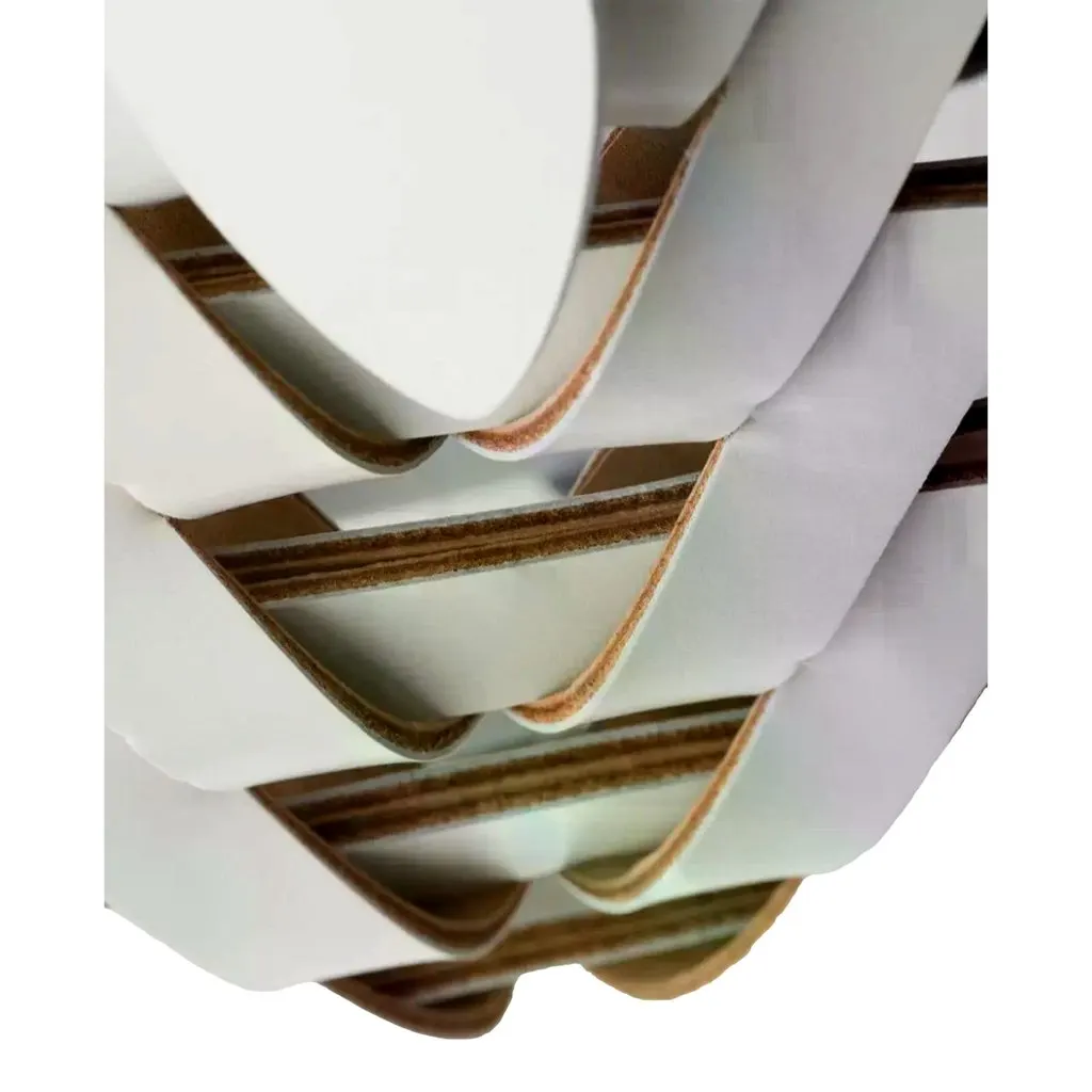 Prada White Leather Interwoven Shoulder Strap with Triangle Logo White Leather Never worn - Back View