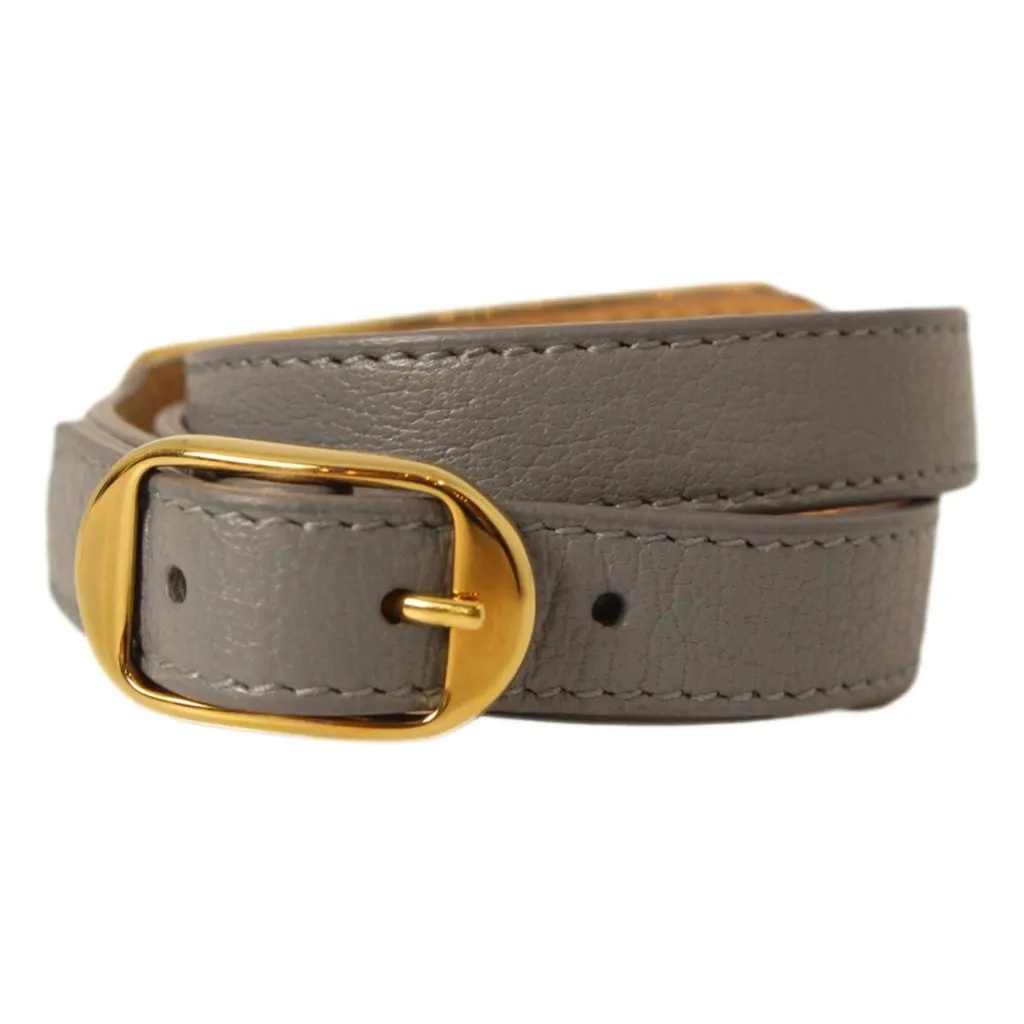 Balenciaga Arena Wrap Bracelet Bleu Acier Shiny Goat Leather Small MultiColor Leather Never worn - Back View