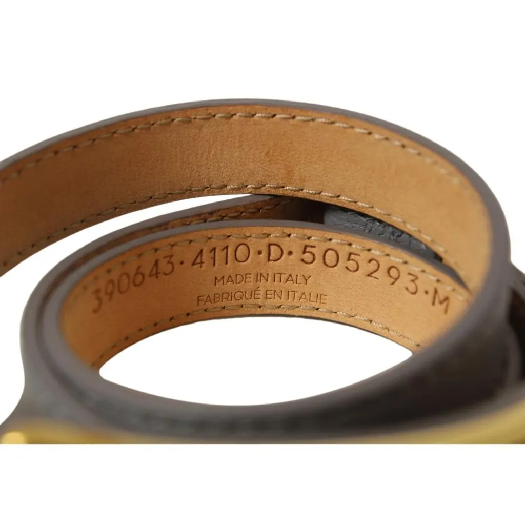 Balenciaga Arena Wrap Bracelet Bleu Acier Shiny Goat Leather Small MultiColor Leather Never worn - Model View