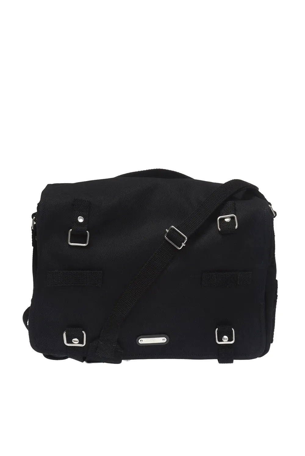 Saint Laurent Sac Army Black Canvas Messenger Bag Black Canvas Never worn - Front View