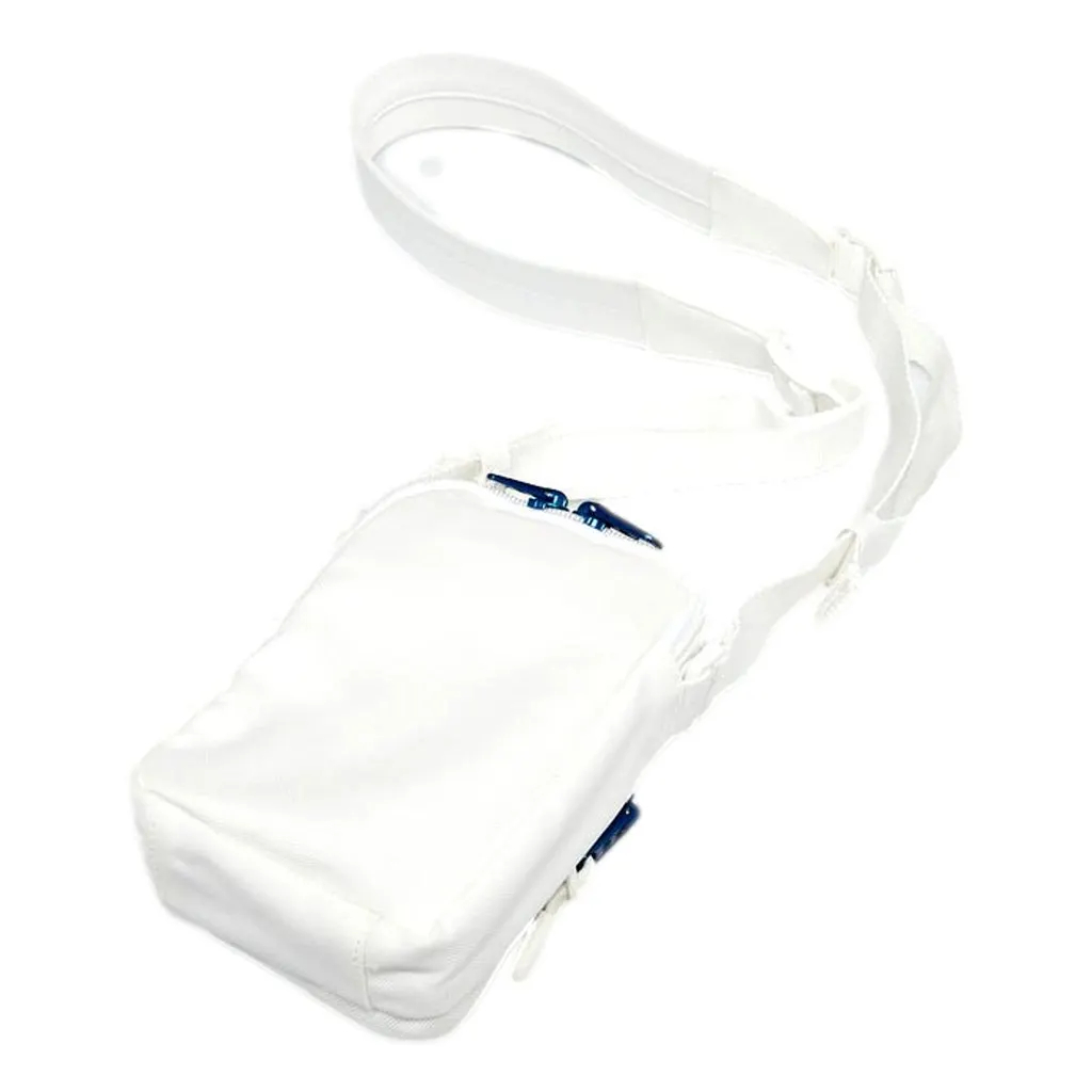 Balenciaga NASA Logo White Nylon Phone Holder Crossbody Bag White Leather Never worn - Inside View