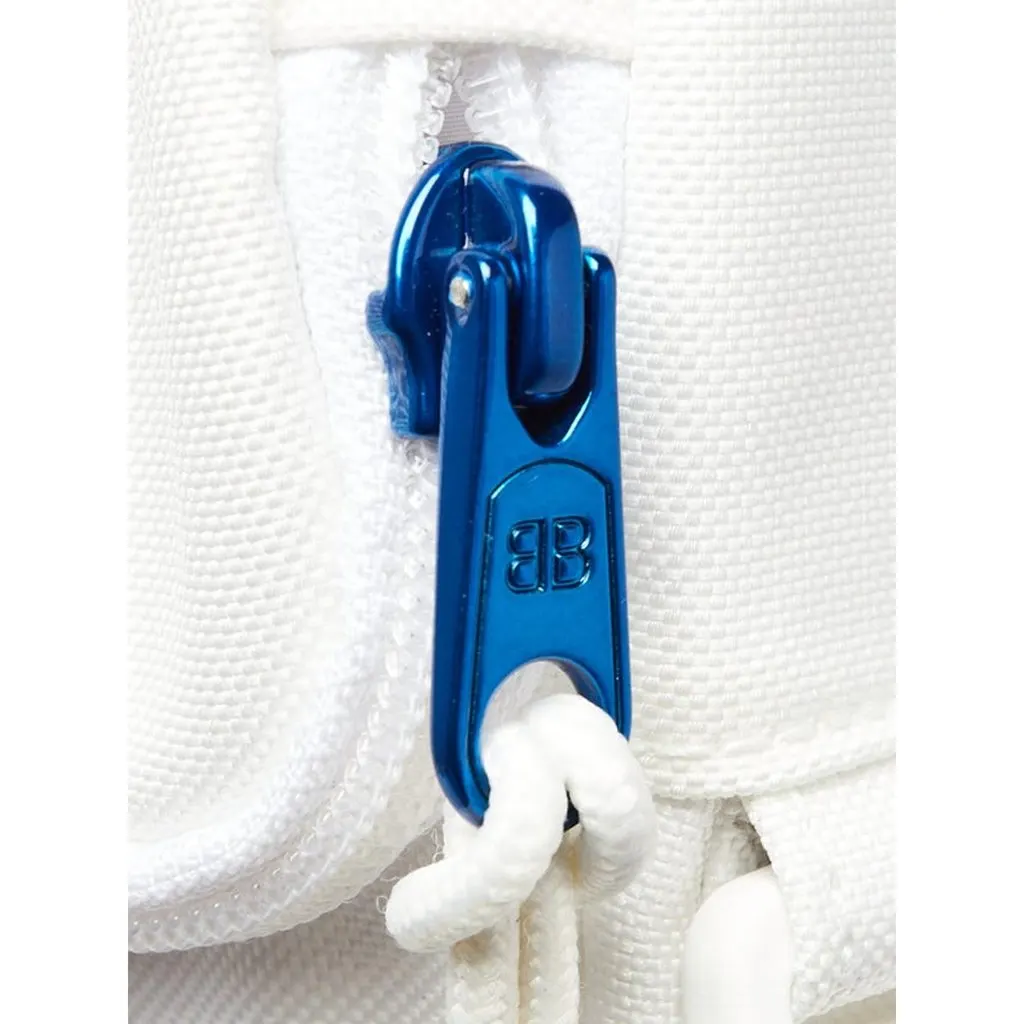 Balenciaga NASA Logo White Nylon Phone Holder Crossbody Bag White Leather Never worn - Box View