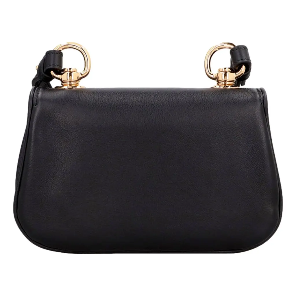 Gucci Blondie GG Mini Bag Web Stripe Strap Small Crossbody Black Canvas Never worn - Inside View
