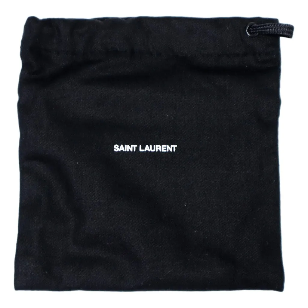Saint Laurent Edge Egg Rhinestone Cluster Ring in Gold-Tone Metal Size 6 Gold Never worn - Model View