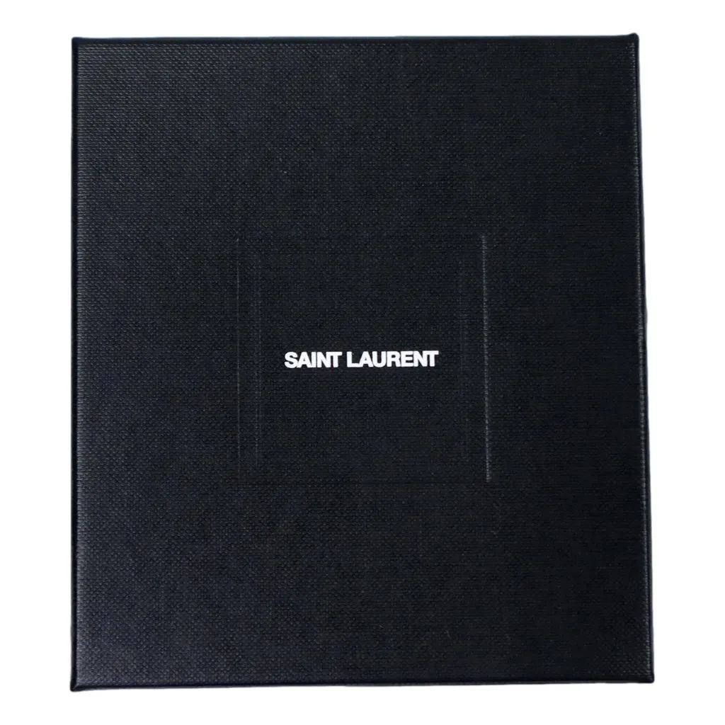 Saint Laurent Oversized Egg Ring in Polished Gold-Tone Metal Size 5 Gold Never worn - Inside View