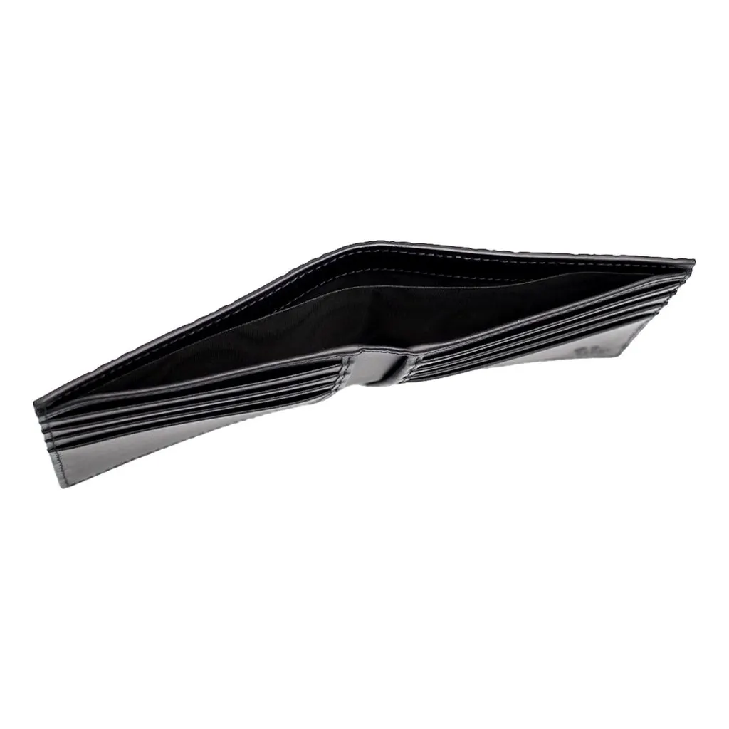 Gucci Guccissima Black Embossed Leather Bifold Wallet Black Leather Never worn - Box View