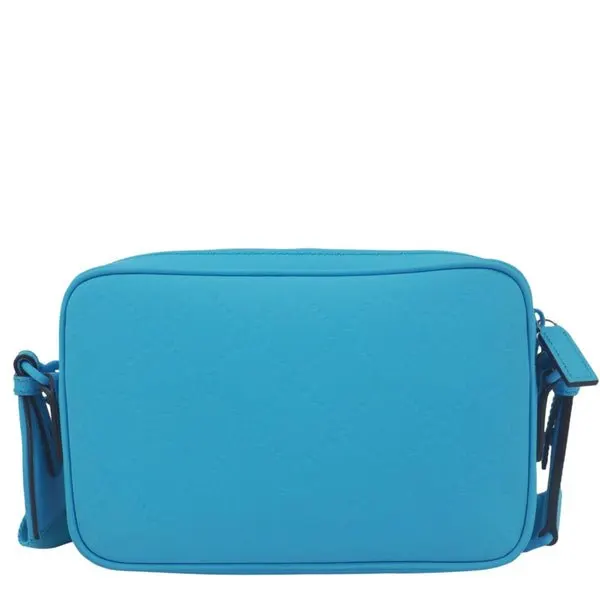 Gucci Gucci GG Rubber Effect Crossbody Bag in Blue Blue Leather Never worn - Back View