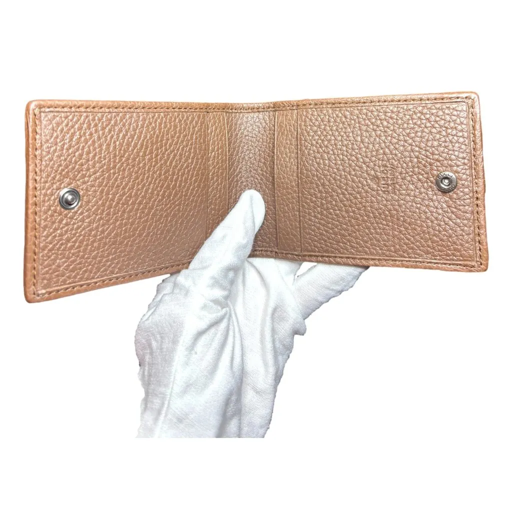 Gucci Gucci GG Shadow Brown Canvas AirTag Card Case Wallet Brown Canvas Never worn - Inside View