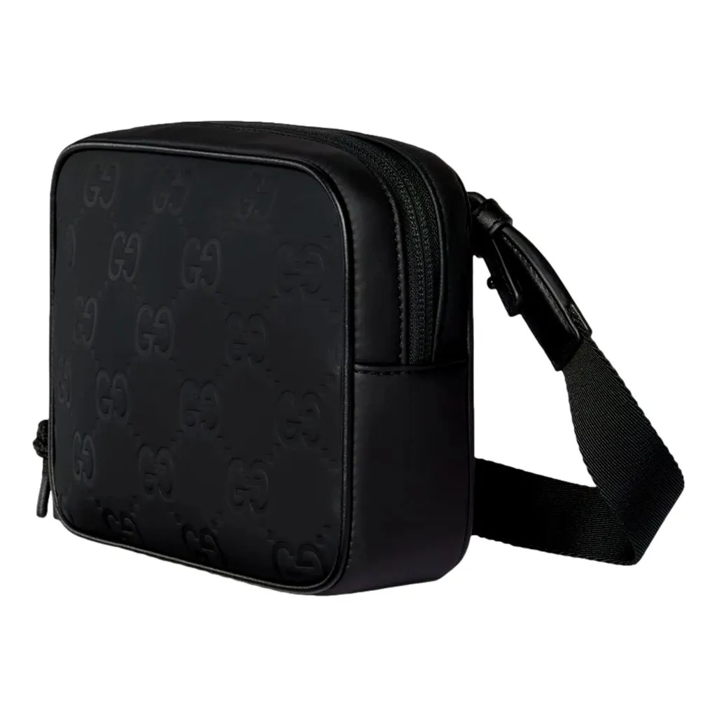 Gucci GG Rubber Effect Black Mini | Libas Collective