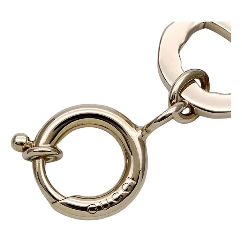 Gucci Bamboo Diana Metal Green Enamel Keychain Bag Charm Green Never worn - Inside View