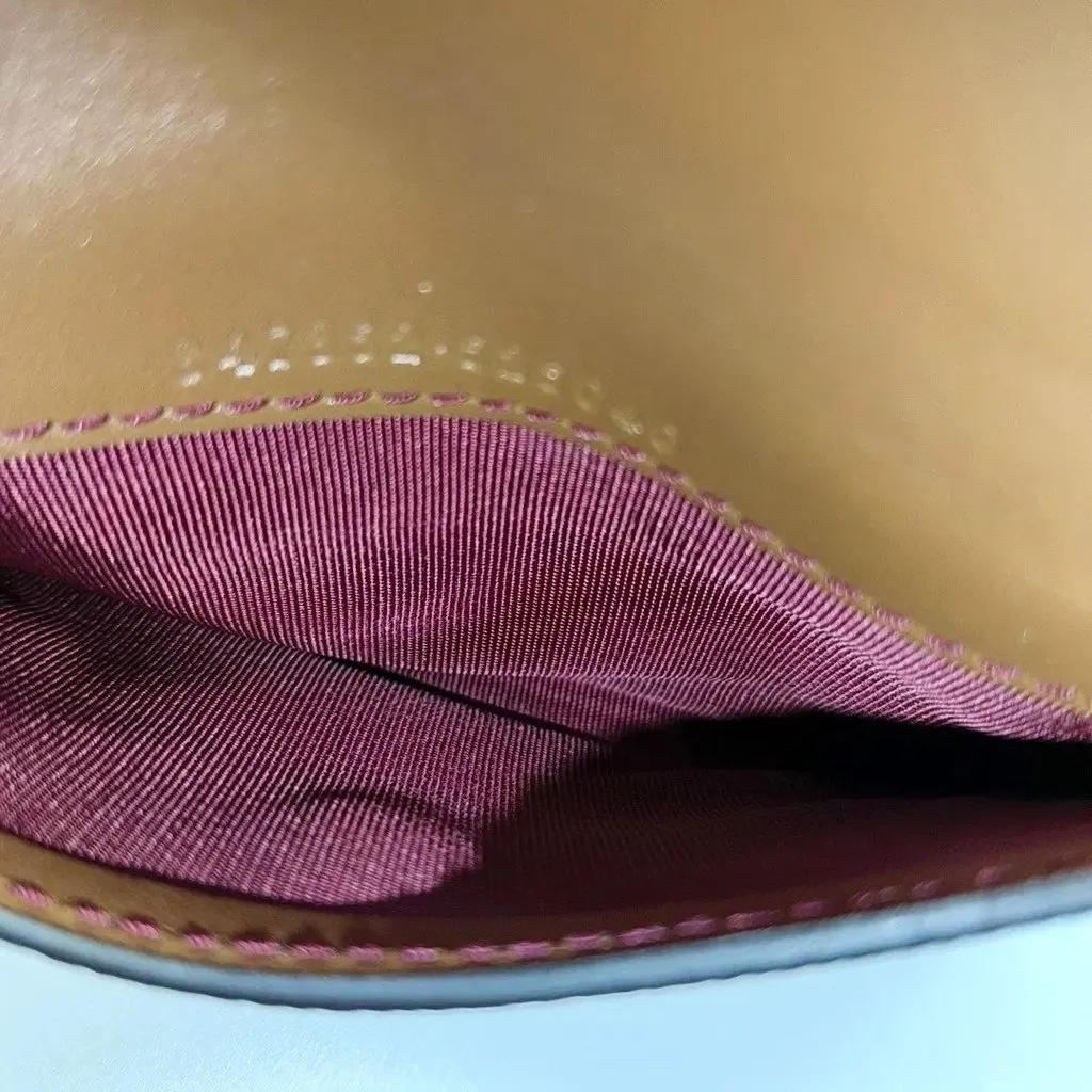 Gucci Dachshund GG Supreme Canvas Leather Brown Double Wallet Lanyard Brown Leather Never worn - Box View