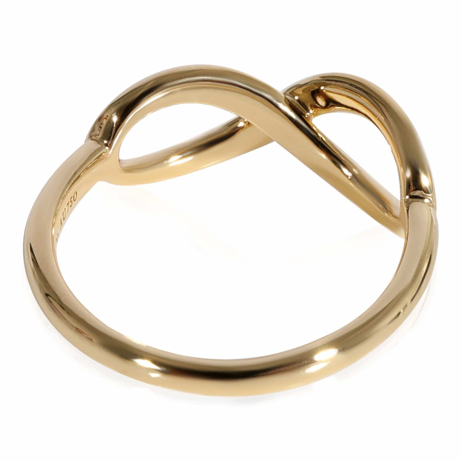 Tiffany & Co Infinity 18k Yellow Gold Ring - 2