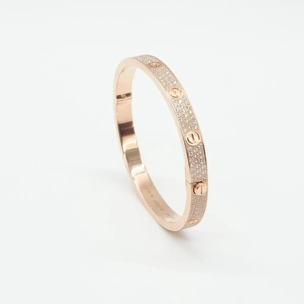 Cartier Love bracelet Gold Rose Gold Very good - Back View