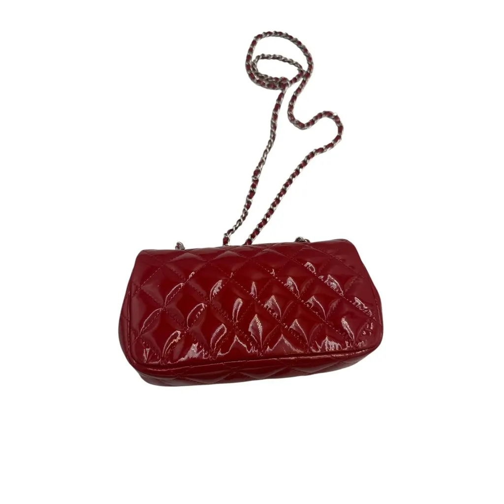 Chanel Classic Burgundy Leather Good - Box View