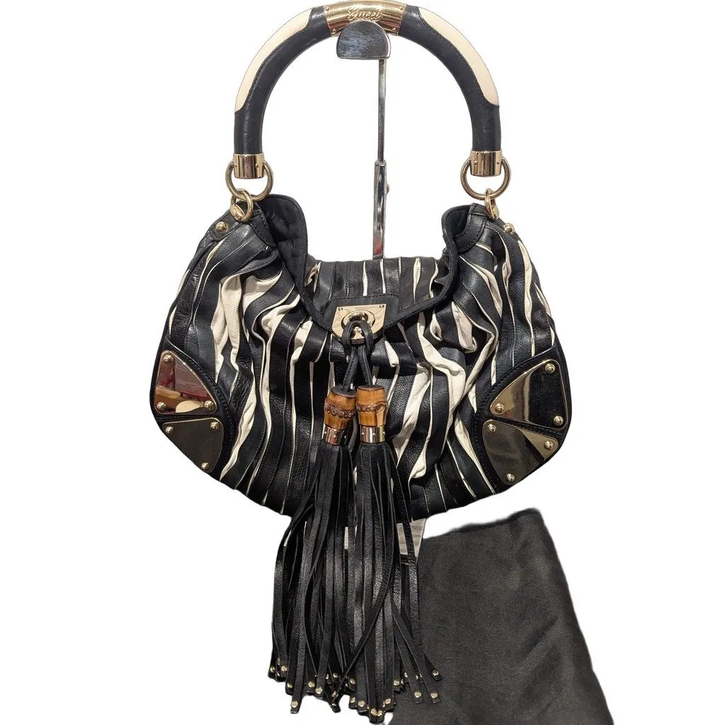 Gucci Indy Limited Edition Black Leather Very good - Front View