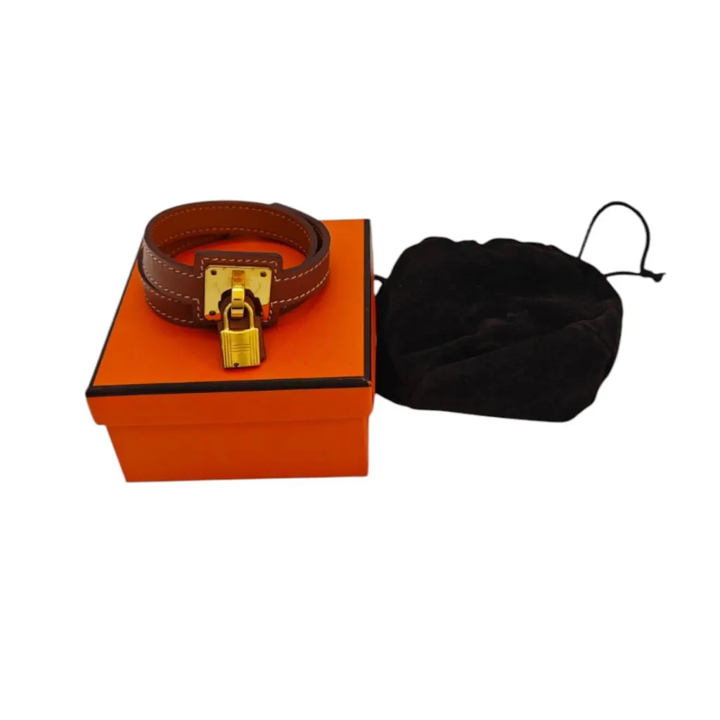 Hermès O'Kelly Brown Leather Very good - Model View