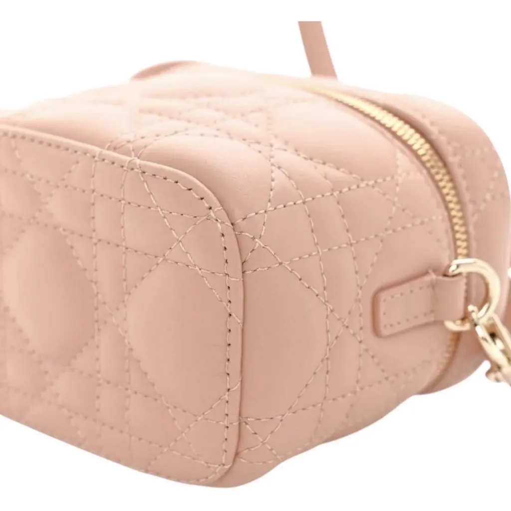Dior Dior Vanity Lady Pink Leather Never worn, with tag - Inside View
