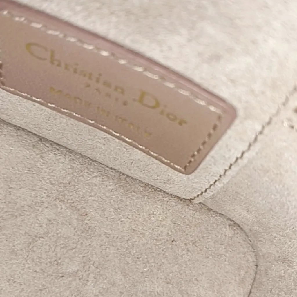 Dior Dior Vanity Lady Pink Leather Never worn, with tag - Model View
