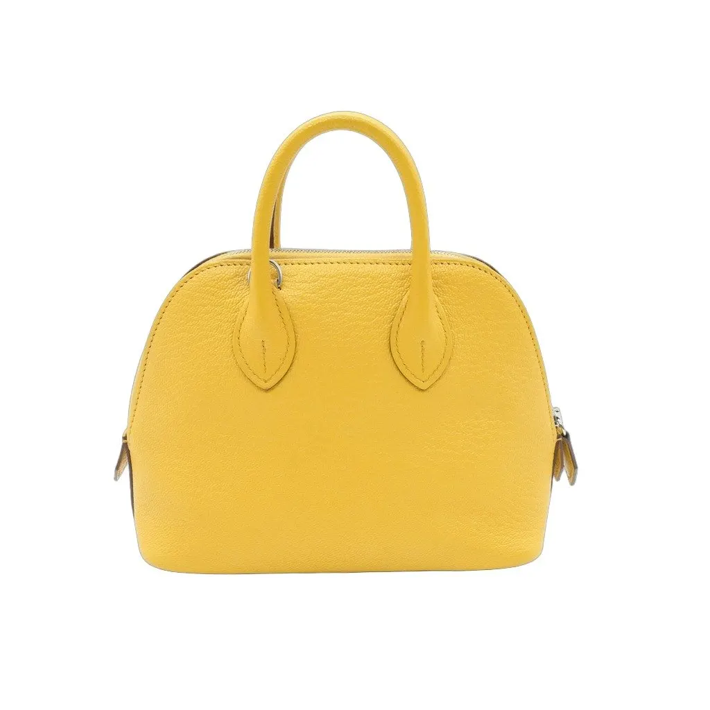Hermès Bolide 1923 18 Mini Limoncello Chevre Stamp:W(2024)