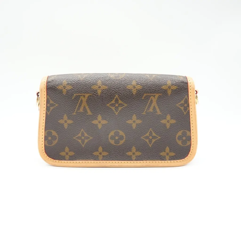 Louis Vuitton Nano Diane Monogram Canvas Brown Canvas Good - Back View