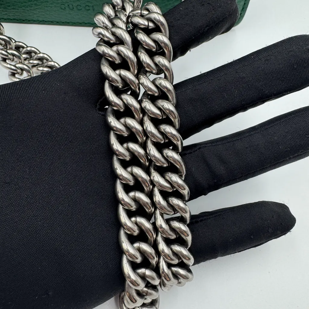 Gucci Dionysus Green Leather Very good - Box View