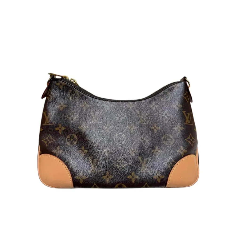 Louis Vuitton Boulogne Brown Leather Very good - Inside View