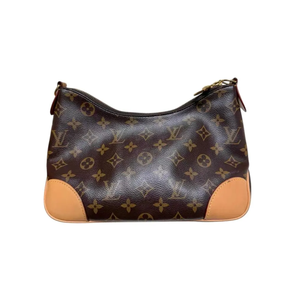 Louis Vuitton Boulogne Brown Leather Very good - Model View
